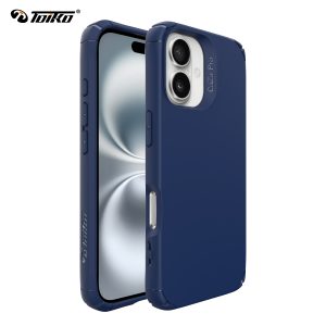 Apple iPhone 17 – כיסוי Toiko Caza MagSafe צבע כחול